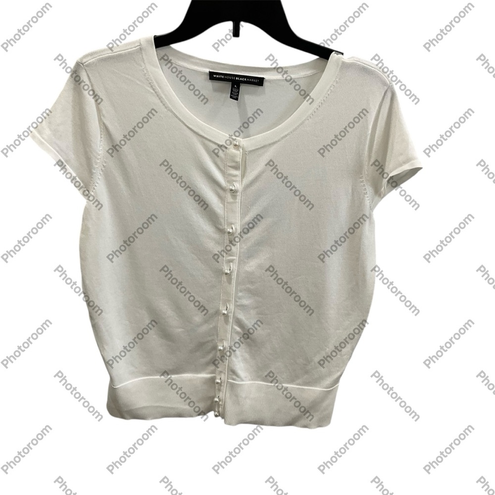 White House Black Market short sleeve cardigan